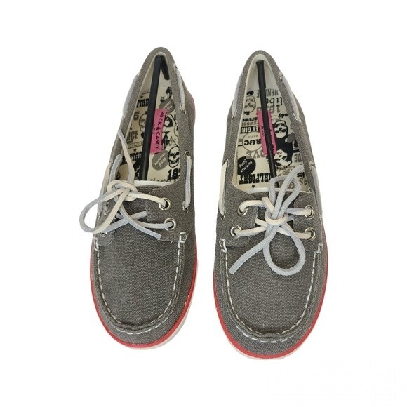 NIB Zigi Rock & Candy Grey Boatie Loafers 6 - Picture 4 of 9